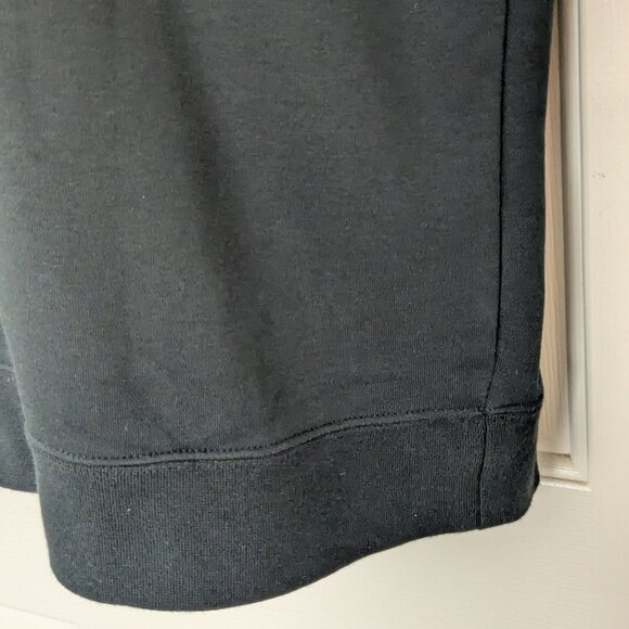 NIKE AIR Max Men's Sweatshirt Crewneck Spell Out Chest Logo Sz L Black/Gray - Picture 5 of 10